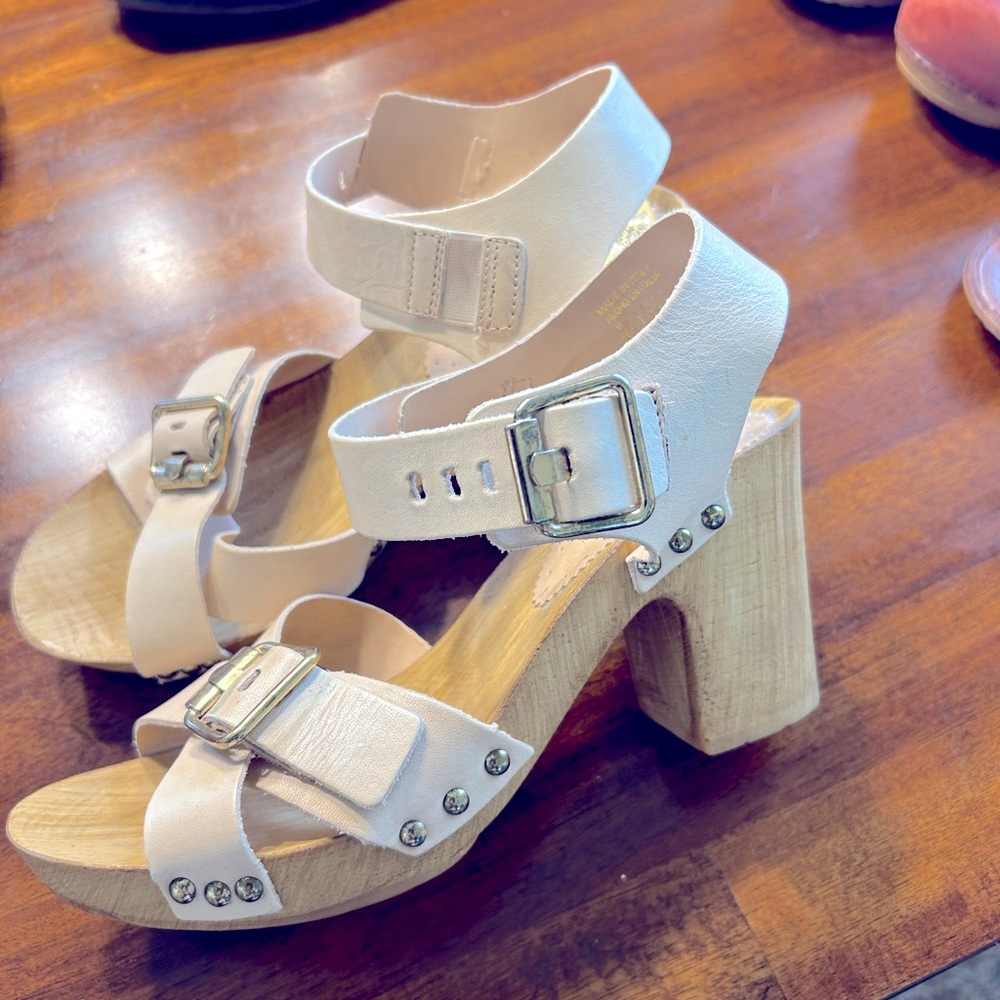 ALDO PREALIA BUCKLE SANDALS SIZE 8 - Picture 2 of 7